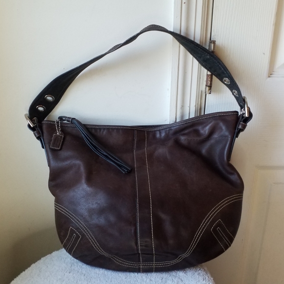 Coach Bags Coach Soho Collection Brown Leather Hobo Bag Poshmark